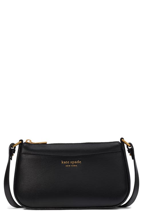 Kate Spade New York BLEECKER SAFFIANO LEATHER SMAL in Black at Nordstrom