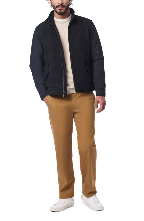 Shop Bernardo Hybrid Harrington Jacket In Black