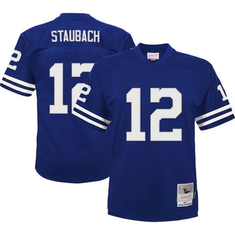 Roger Staubach Dallas Cowboys Mitchell & Ness 1971 Authentic Retired Player  Jersey - Royal