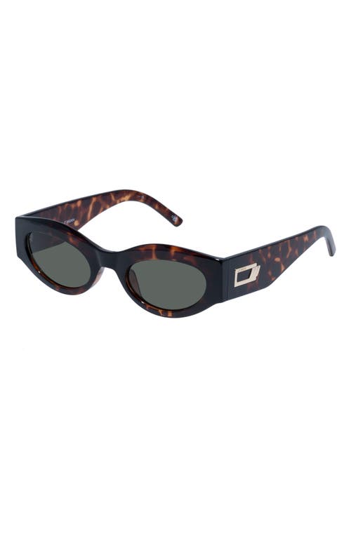 Shop Le Specs Body Bumpin' Ii 50mm Oval Sunglasses In Tort