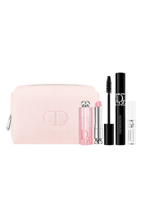 Authentic Dior Pebble Gift Box 7 1/2 x 7 x 3 1/2 w/ Ribbon Shopping Gift  Bag