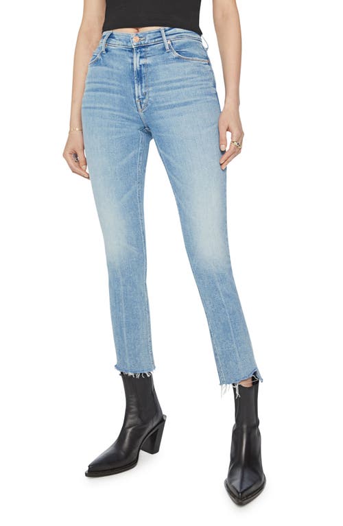 MOTHER The Dazzler Step Hem Ankle Skinny Jeans Ropin And Ridin at Nordstrom,