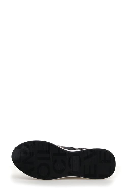Voile Blanche Melany Faux Fur Sneaker In Grey Anthracite