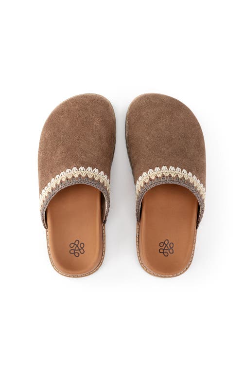 Shop The Sak Bolinas Lug Sole Clog In Tobacco Seminyak