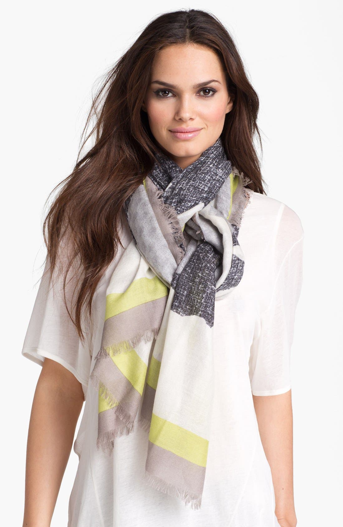Nordstrom 'Delicate Foil' Cashmere & Silk Scarf Nordstrom