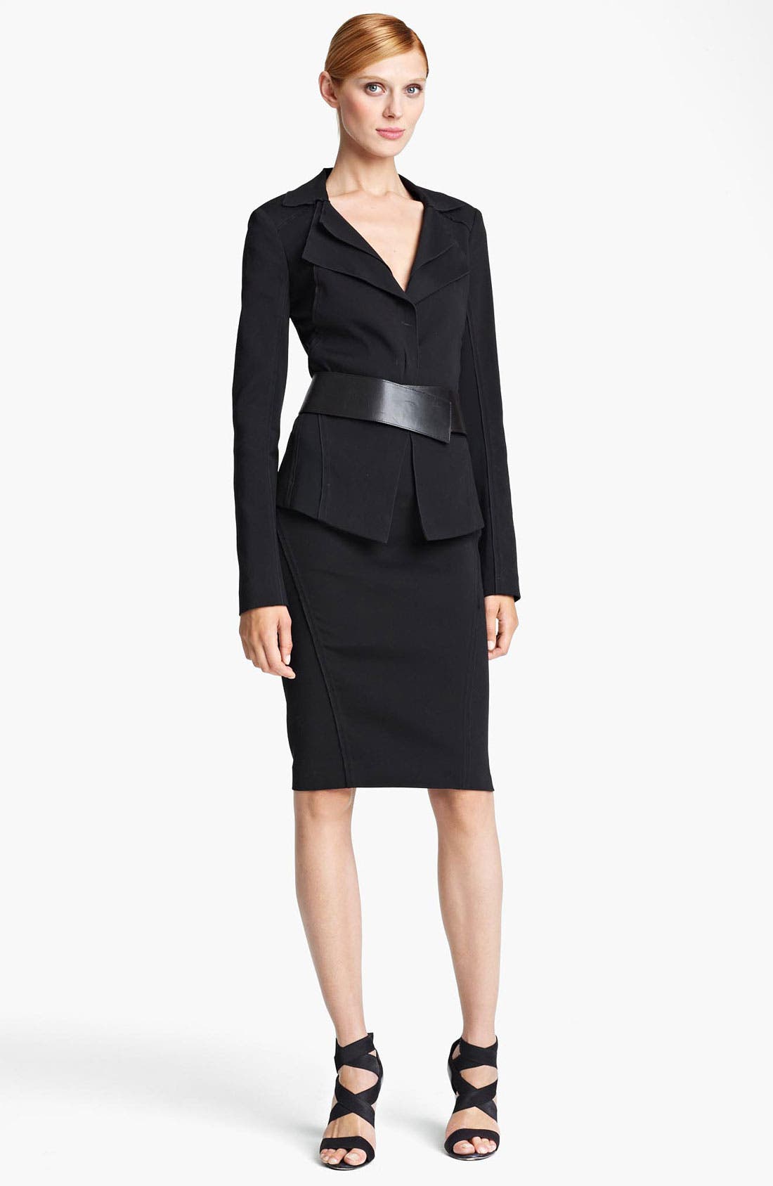 Donna Karan Collection Double Lapel Jacket Nordstrom