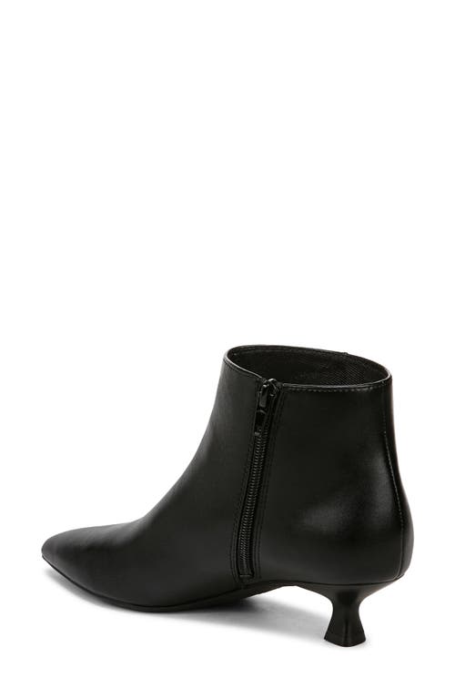 Shop Lifestride Maya Pointed Toe Kitten Heel Bootie In Black