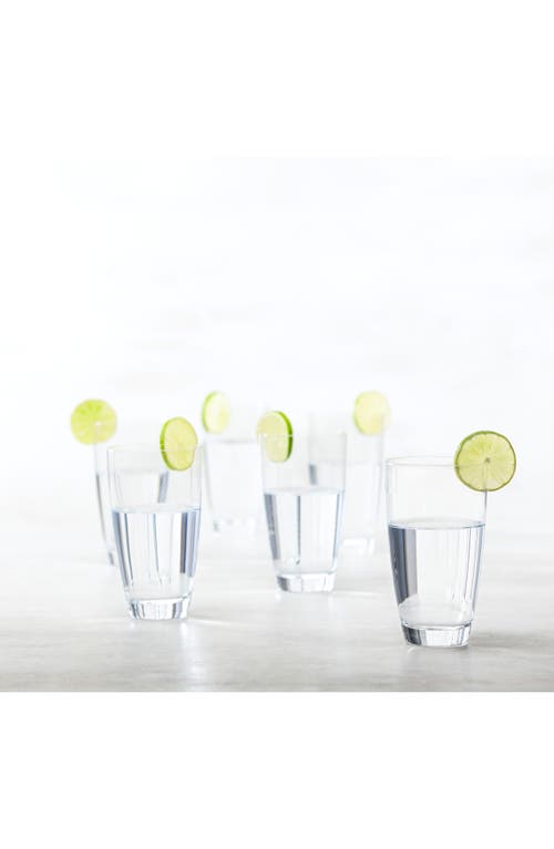 Fortessa Era Set Of 4 Highball Glasses In Clear