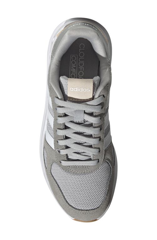 Shop Adidas Originals Adidas Run Falcon 5 Running Shoe In Grey/white/matte Silver
