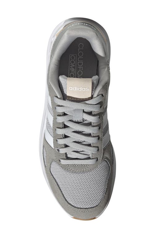 Adidas Originals Adidas Run 84 Sneaker In Grey/white/matte Silver