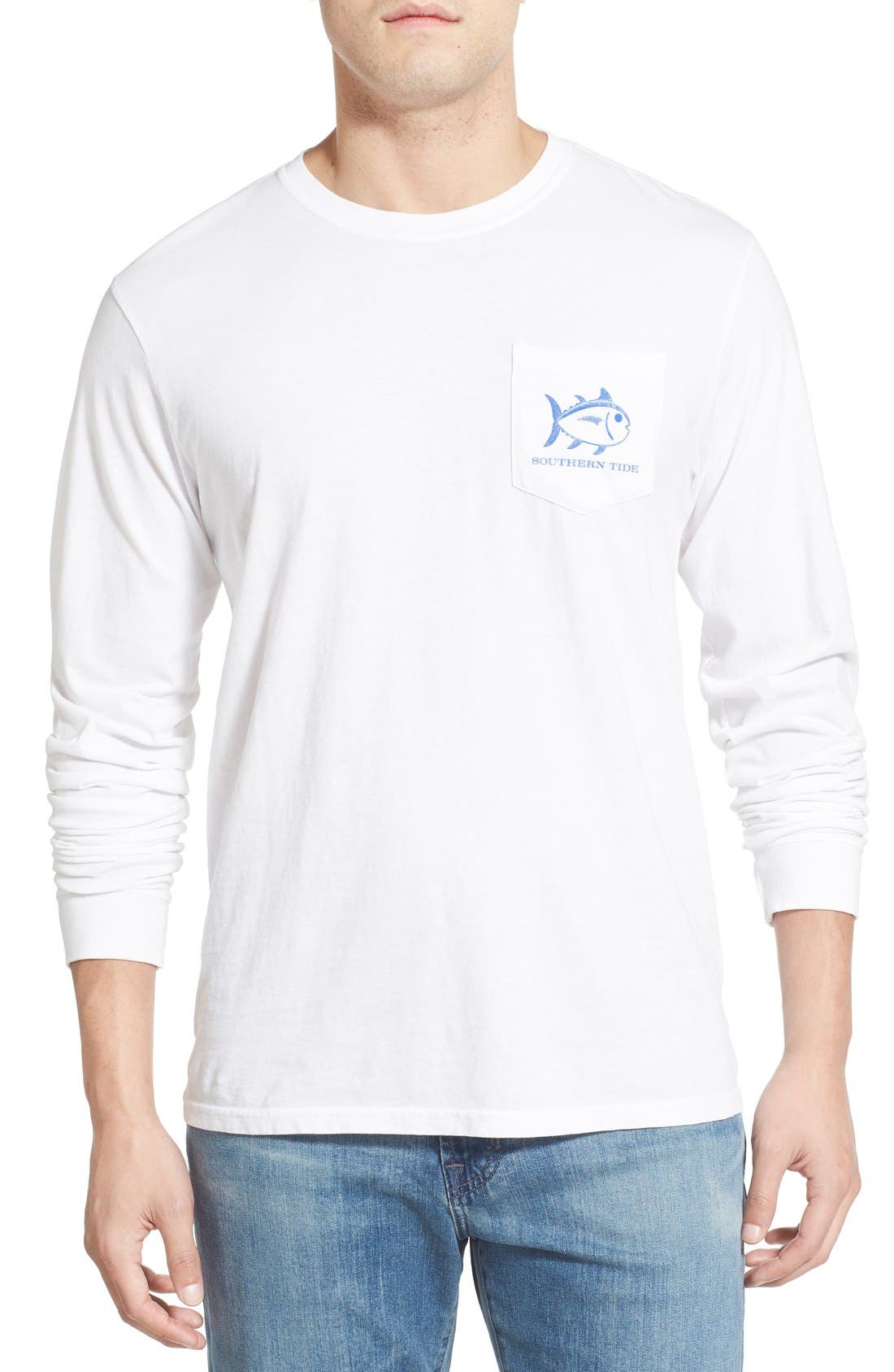 Southern Tide 'Skelejack' Long Sleeve Graphic TShirt Nordstrom