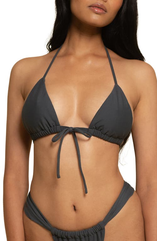 MONTCE Emma Bikini Top in Charcoal 