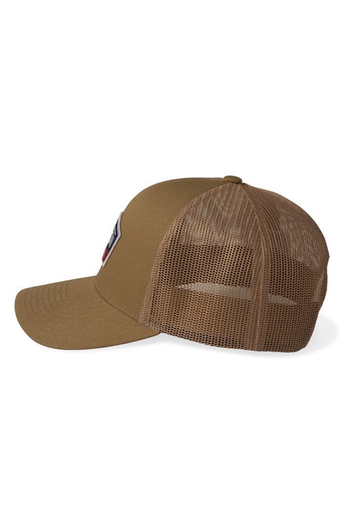 Shop Brixton Regal Netplus® Trucker Hat In Khaki/khaki