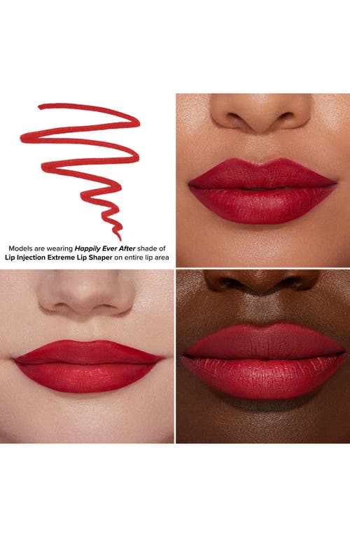 Too Faced Lip Injection Extreme Lip Shaper Plumping Lip Liner In Happily Ever After
