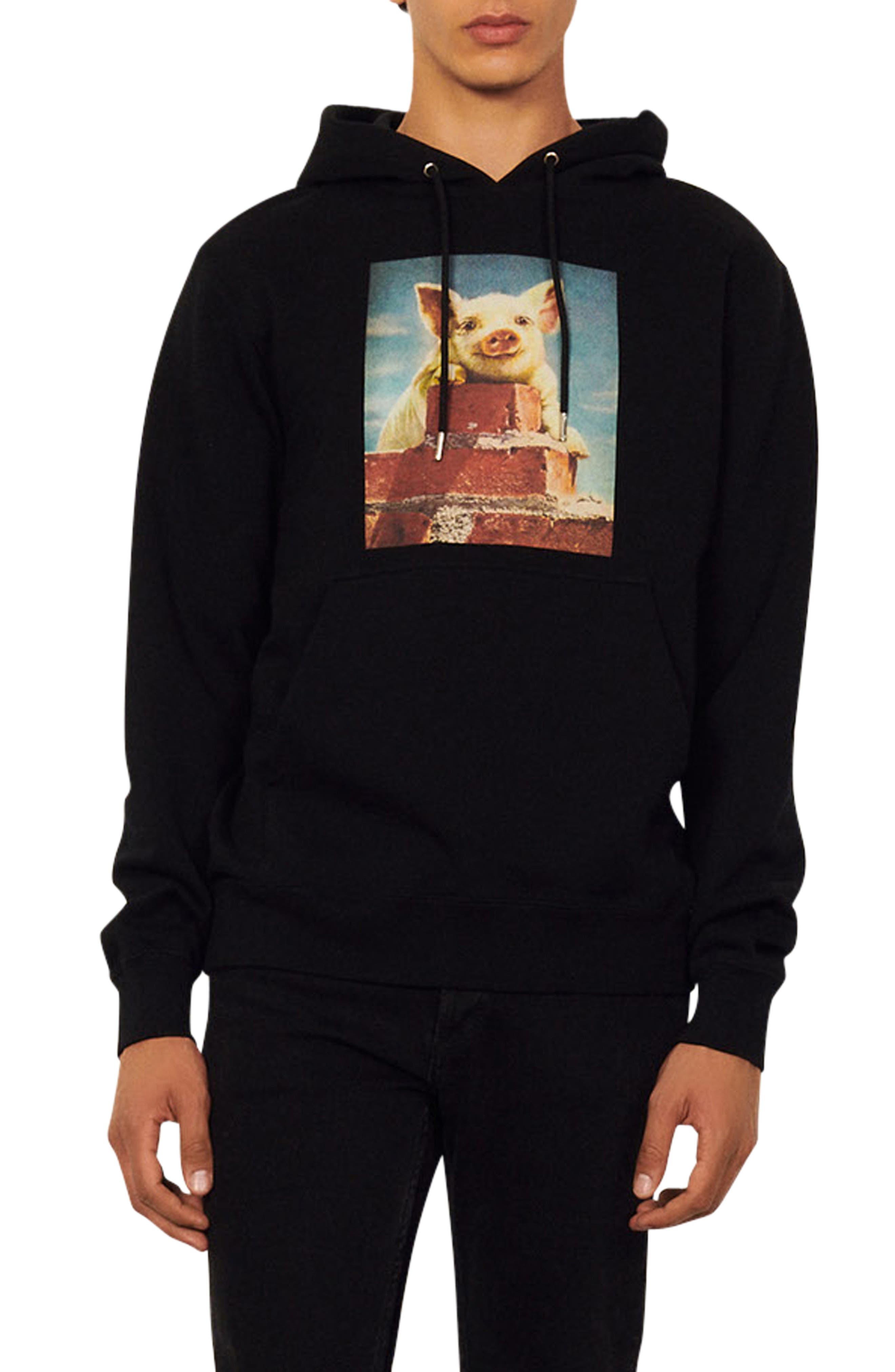 cotton graphic hoodies