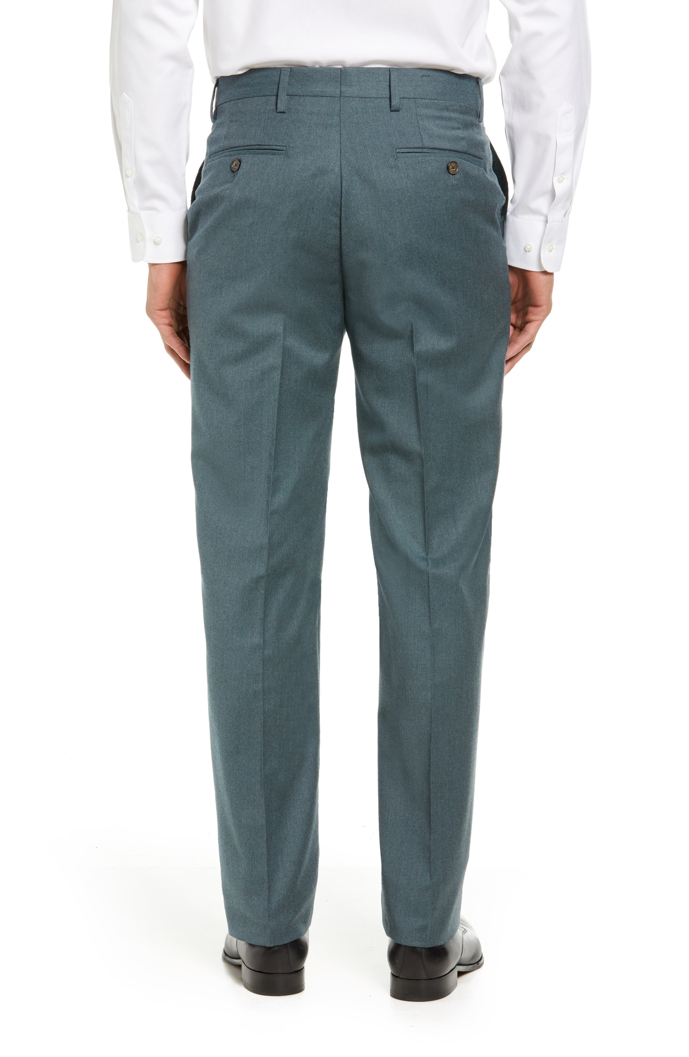 Berle Wool Flannel Flat Front Classic 