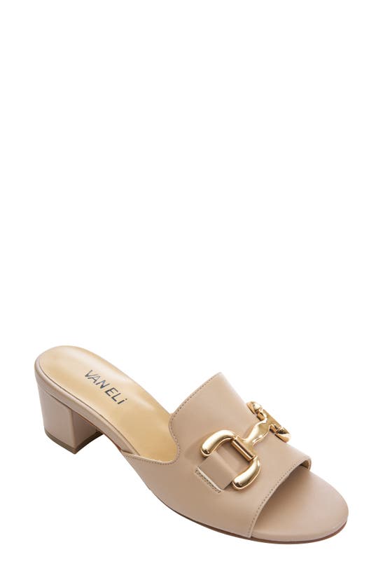 Shop Vaneli Oksana Block Heel Sandal In Light Taupe