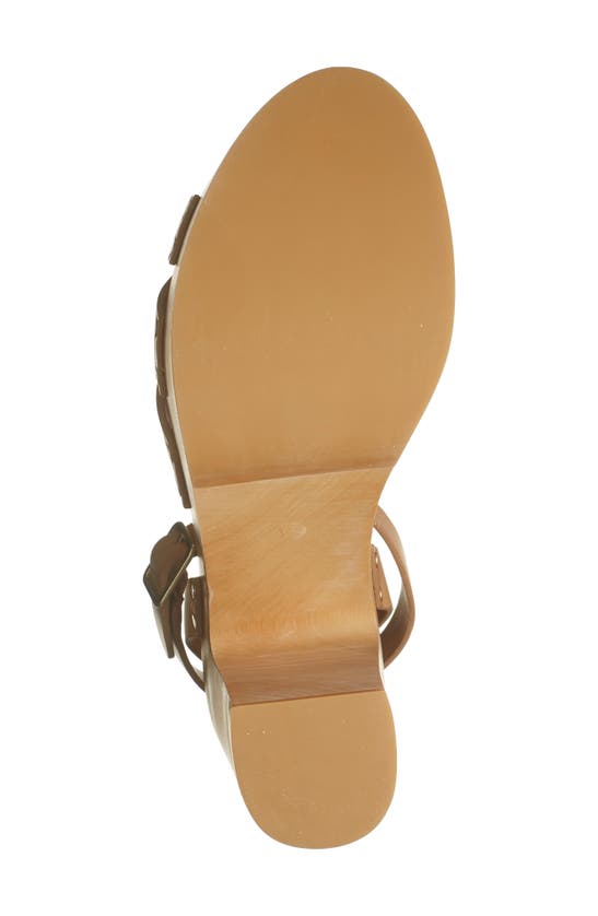 Shop Loeffler Randall Abbie Ankle Strap Platform Sandal In Honey