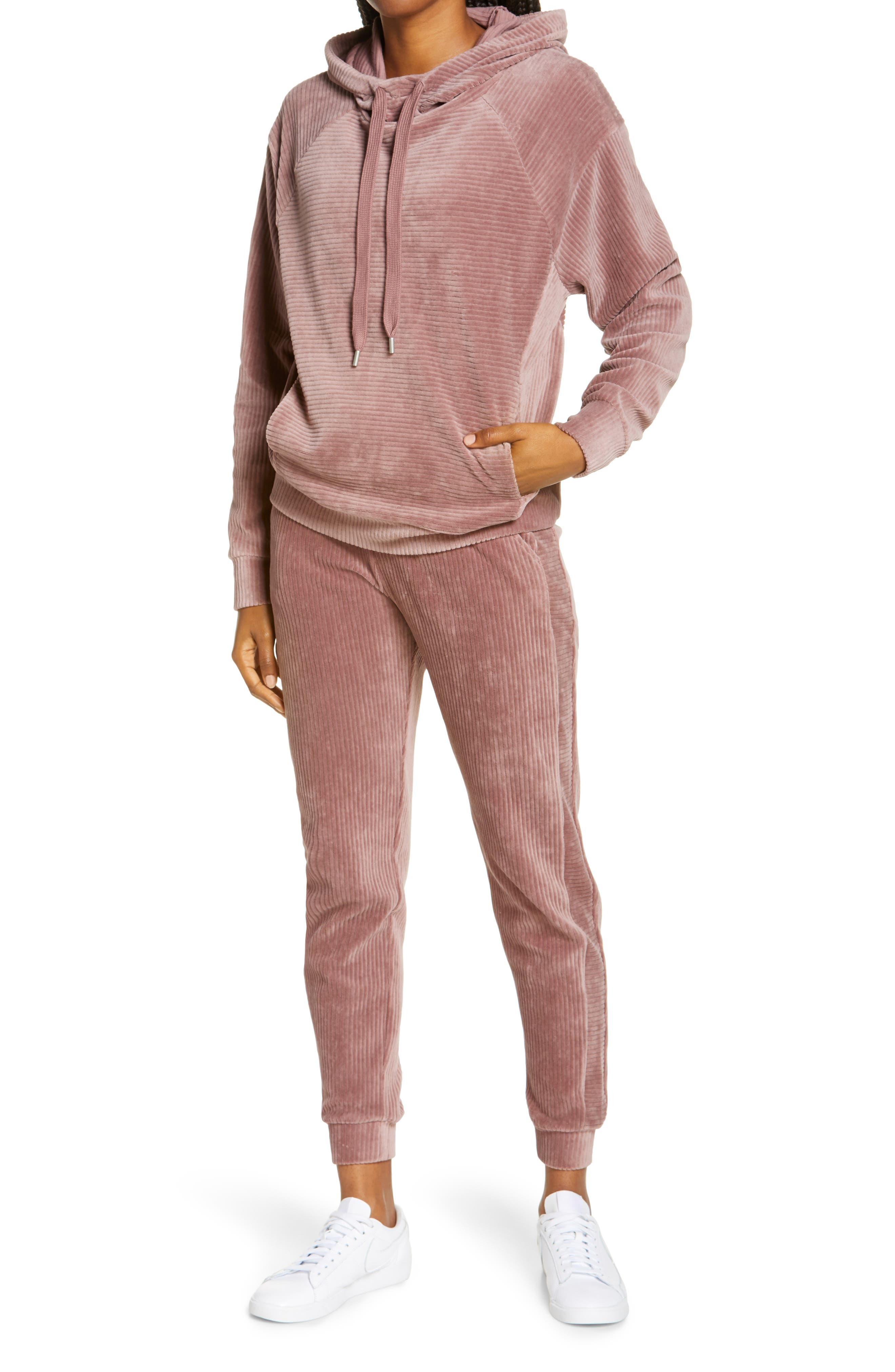Zella Plush Corduroy Joggers Hot Sale 