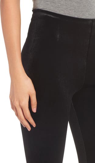 commando Women's Perfect Control Velour Leggings, Black, X-Small at   Women's Clothing store