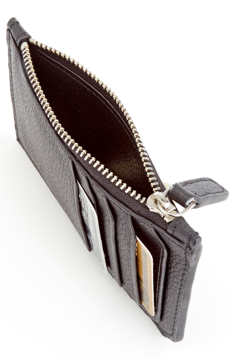 ROYCE New York Zip Leather Card Case | Nordstrom