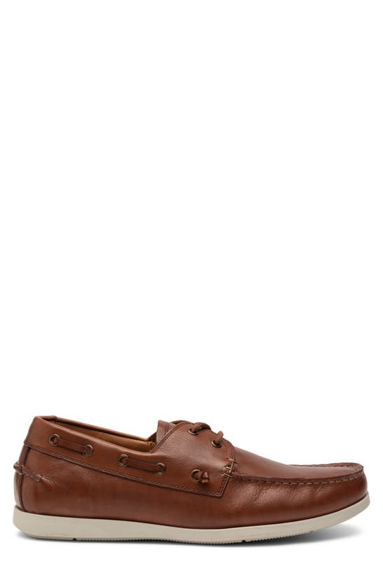 Shop Rodd & Gunn Gordons Bay Boat Shoe In Cognac 2.0