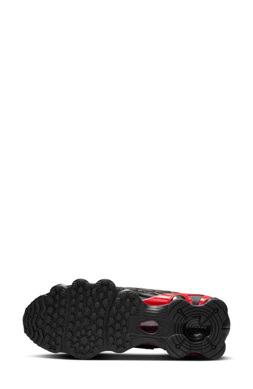 Shop Nike Shox Tl Sneaker In Black/red/silver