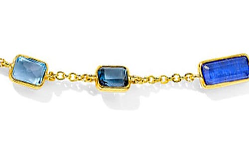 Ippolita 18k Yellow Gold Rock Candy Multi Stone Gelato Confetti Collar Necklace, 16-18 In Gold