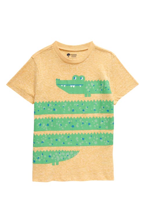 Tucker + Tate Kids' Graphic T-Shirt in Yellow Agate Gator
