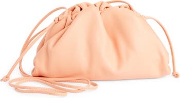 Cross body bags Bottega Veneta - The Mini Pouch Clay-colored shoulder bag -  585852VCP407628