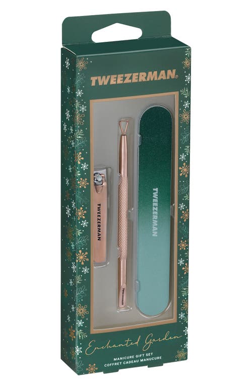 TWEEZERMAN TWEEZERMAN ENCHANTED GARDEN MANICURE SET 