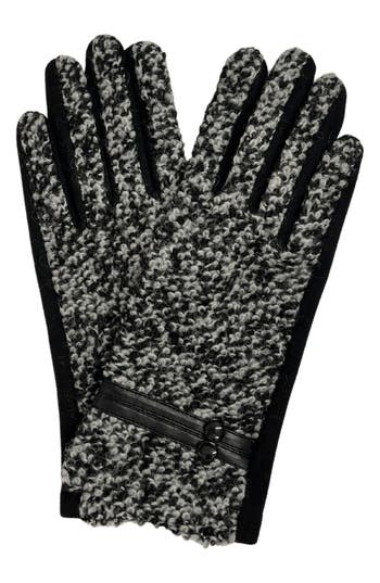 Marcus Adler Jersey Touchscreen Gloves In Black