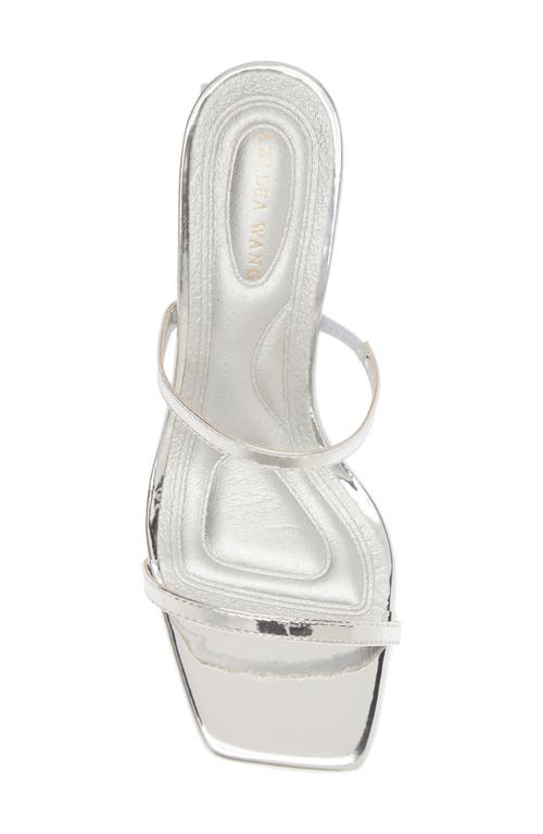 Shop Azalea Wang Gemelli Sandal In Silver