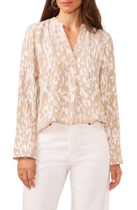 PRINTED BLOUSE-View All-TOPS-WOMAN-SALE