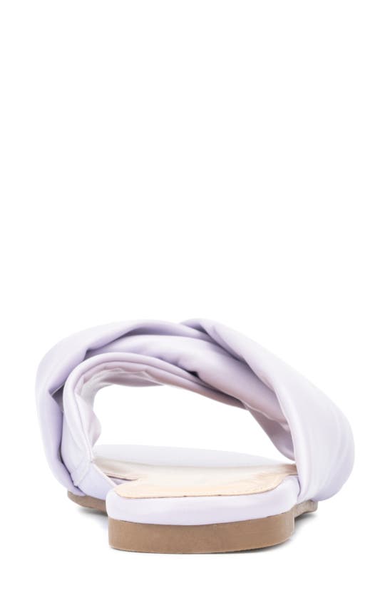 Fashion To Figure Women's Pamela Wide Width Flats In Lavender