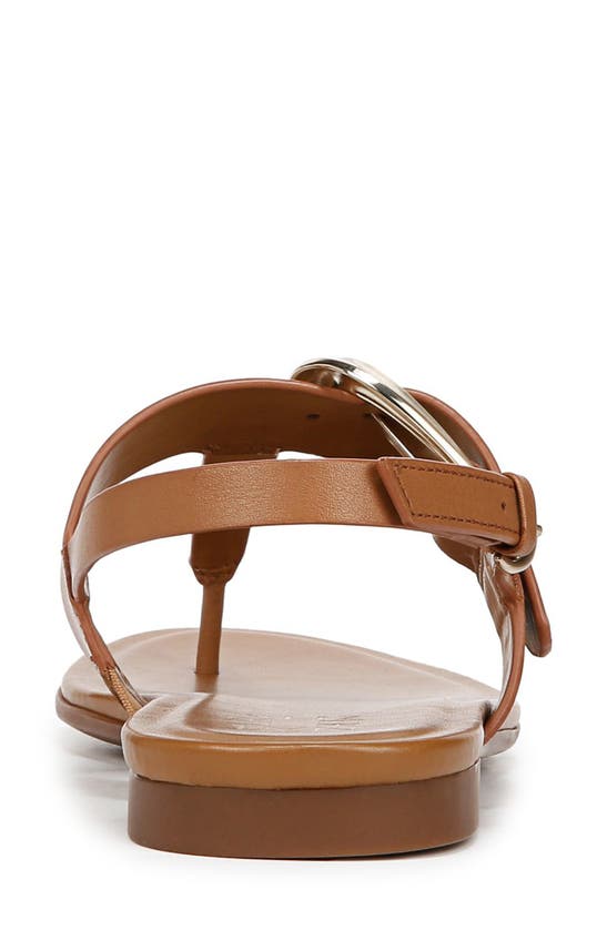 Shop Naturalizer Taylor Slingback Flip Flop In Saddle Tan Leather
