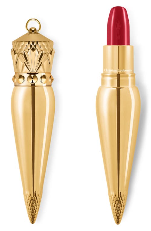 Christian Louboutin Rouge Louboutin Silky Satin Lipstick in Grenade Love 816 at Nordstrom