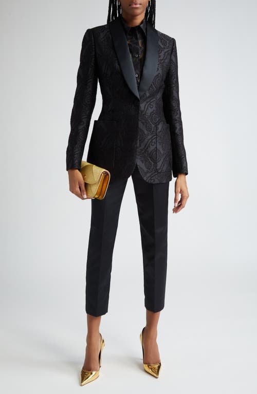 Shop Etro Paisley Jacquard Dinner Jacket In N0000