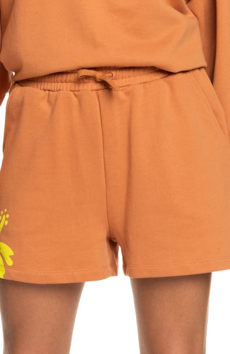 Skims Boyfriend Brand-patch Stretch-woven Shorts X in Yellow