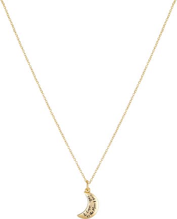 Moon Rock Necklace 14K Gold