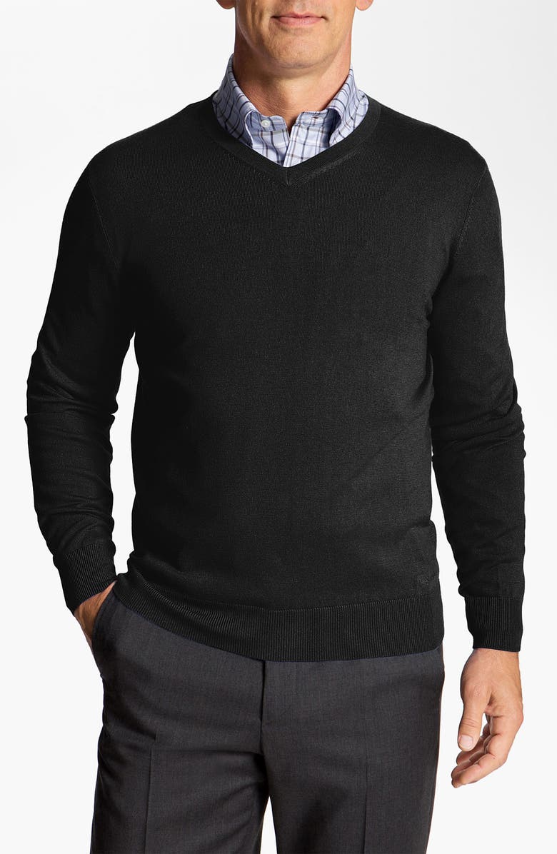 Façonnable 'Sicoca' Classique Fit Silk Blend Sweater | Nordstrom