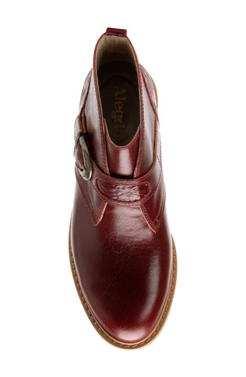 Alegria By Pg Lite Mikki Showboat Bootie In Loretta Red