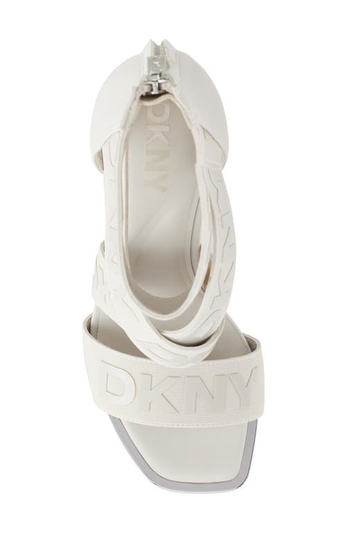 Shop Dkny Coda Sandal In White