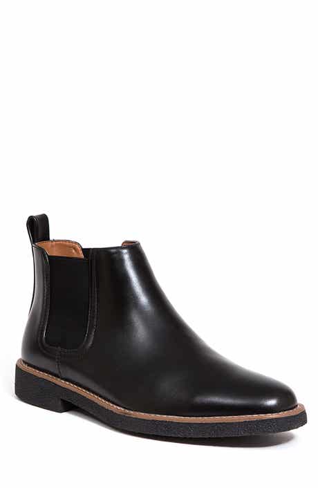 Mens chelsea boots wide 2025 width