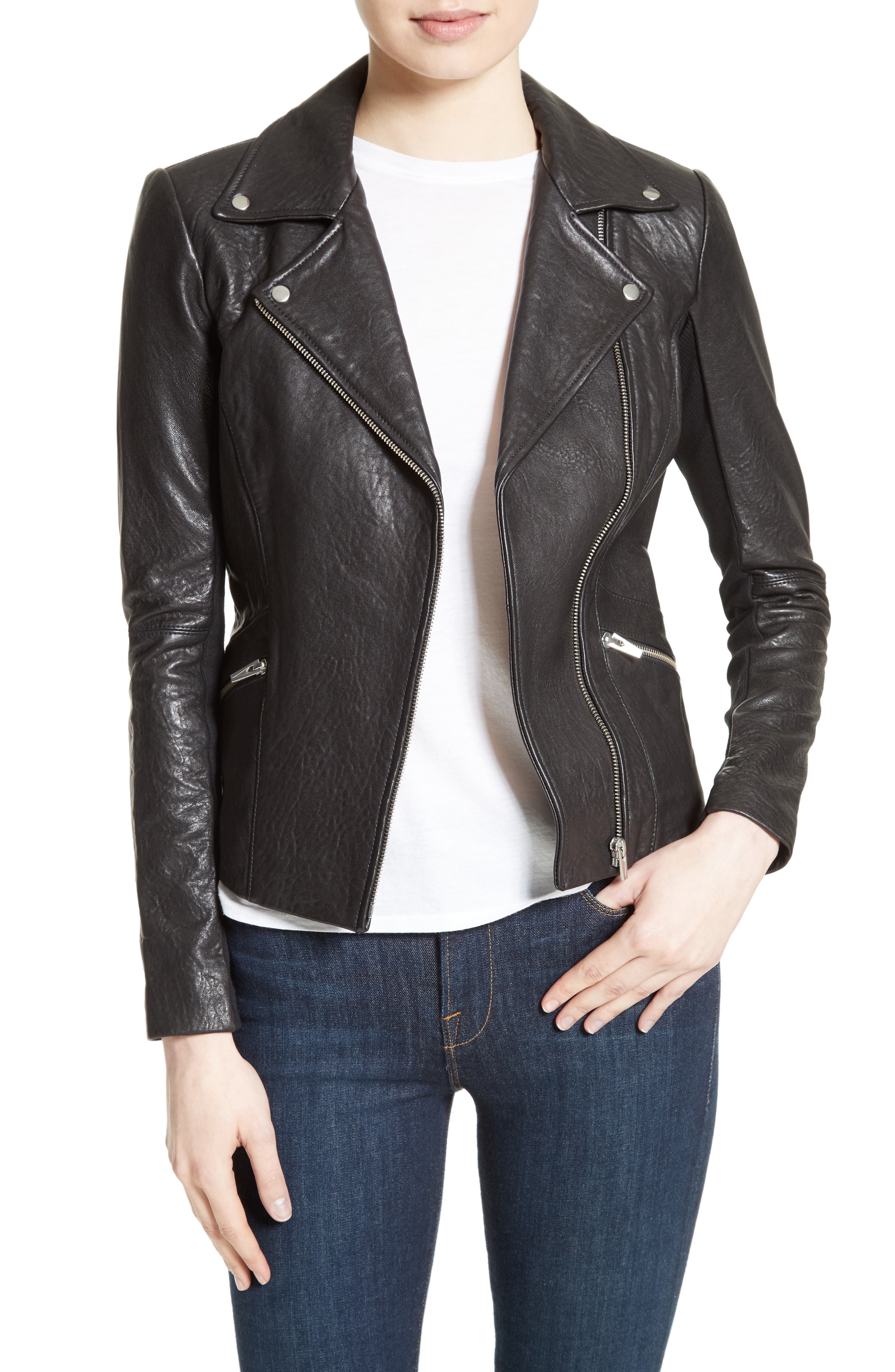 Veda Dallas Lambskin Leather Jacket | Nordstrom
