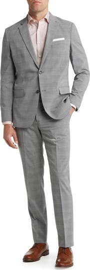 Nordstrom Trim Fit Plaid Wool Blend Suit Nordstrom