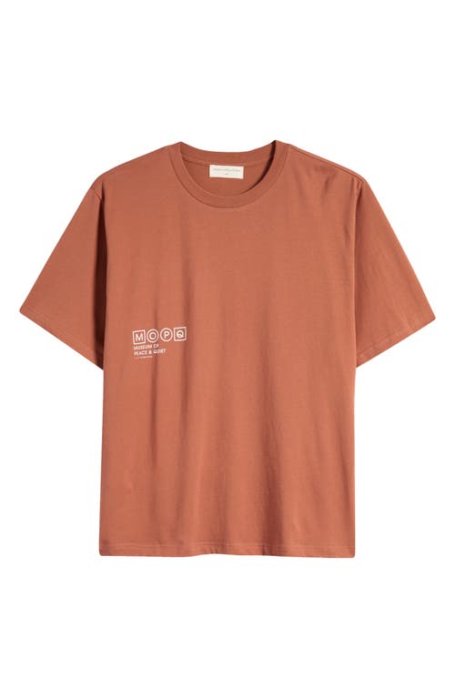 Shop Museum Of Peace And Quiet Museum Of Peace & Quiet Simple Living Graphic T-shirt In Coral