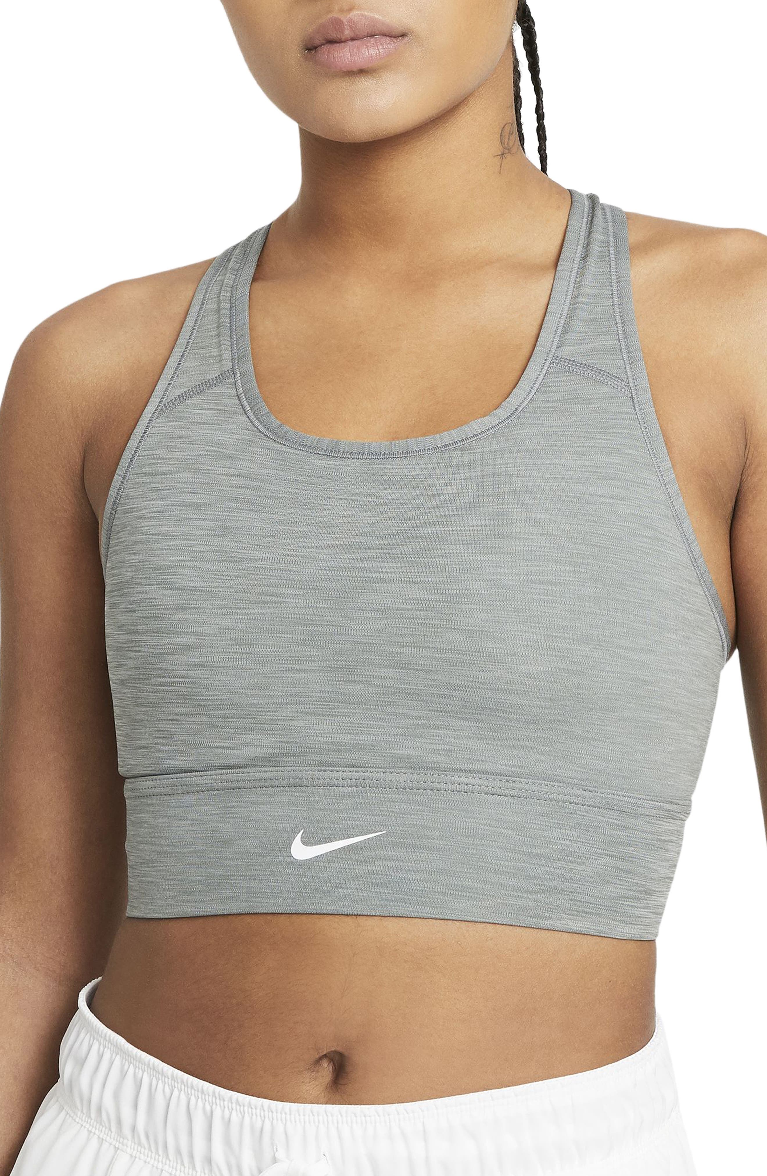 padded longline sports bra