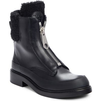 Chloe Roy Genuine Shearling Bootie - Black
