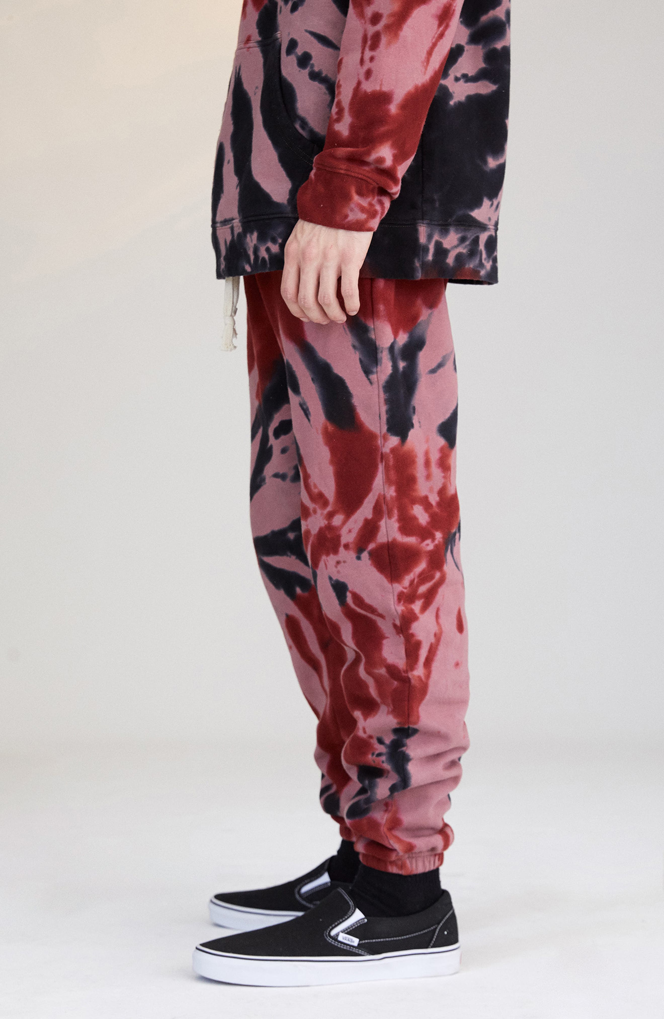 PacSun Men's Tie Dye Fleece Joggers 